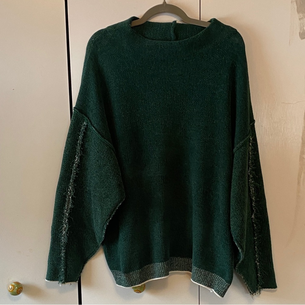 Zenana Outfitters Deep Green Women's Sweater (Super Soft!)
